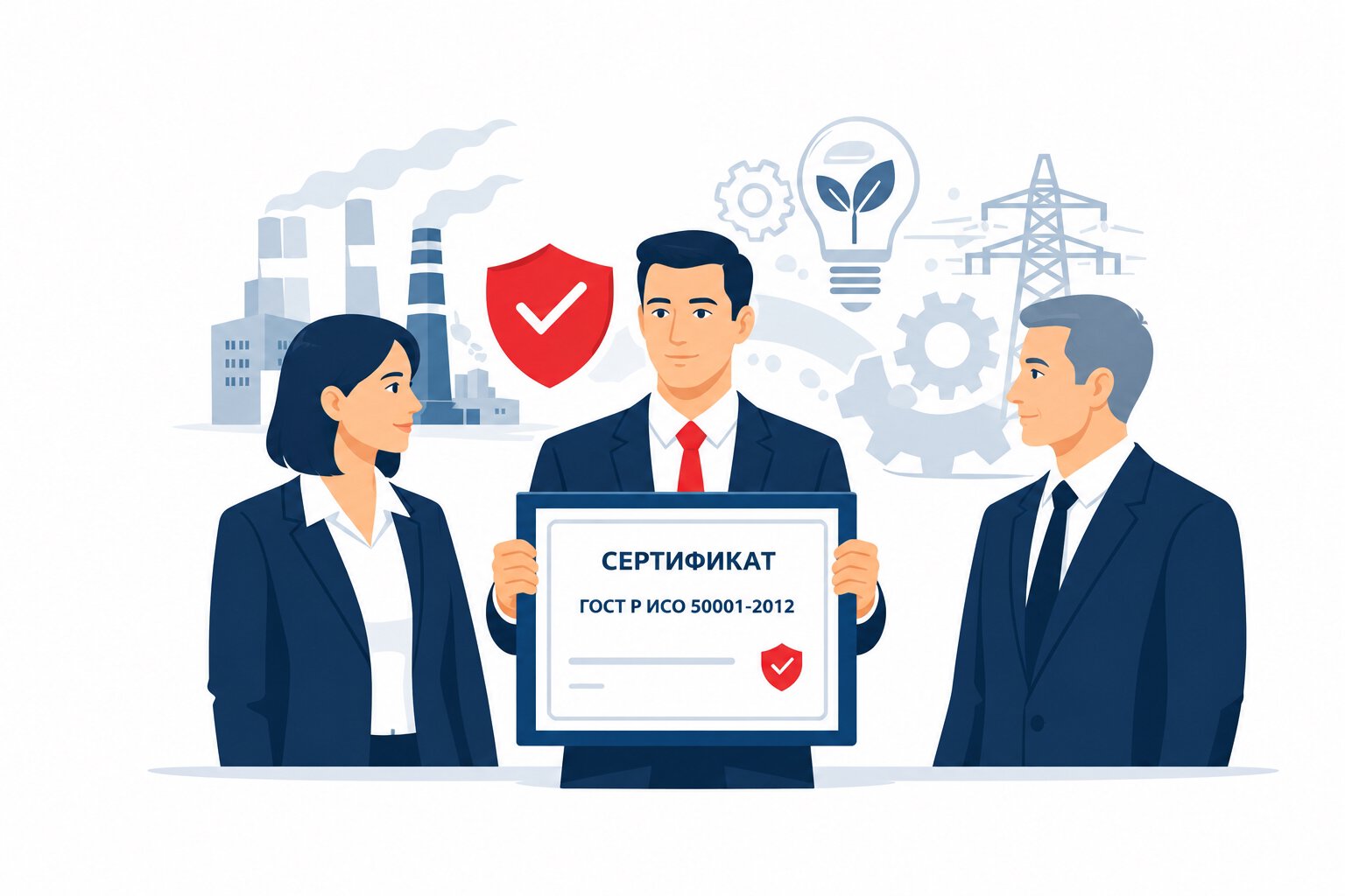 Оформление сертификата ГОСТ Р ИСО 50001-2012 в Усть-Лабинске и по всему Усть-Лабинскому району Краснодарского края