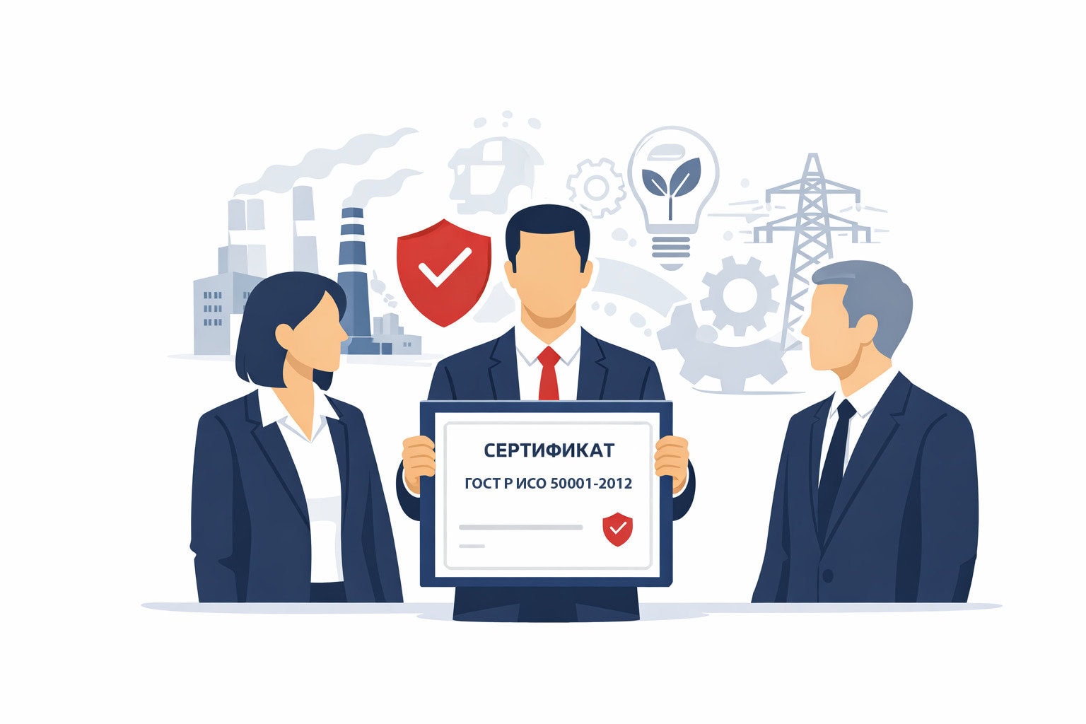 Оформление сертификата ГОСТ Р ИСО 50001-2012 в Усть-Лабинске и по всему Усть-Лабинскому району Краснодарского края