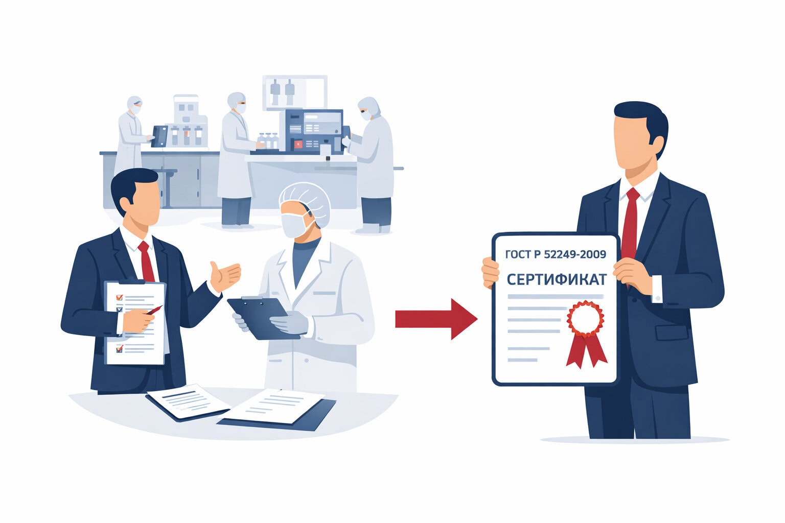 Процедура сертификации ГОСТ Р 52249-2009 в Усть-Лабинске